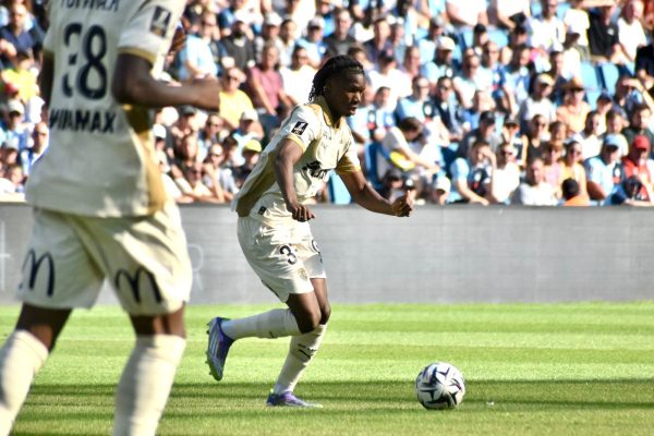 Fodé Sylla dans le dispositif des Bleuets