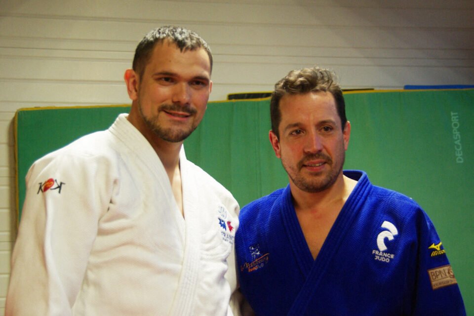 Maxime Guhur et Guillaume Gadrat avant les championnats européens et mondiaux