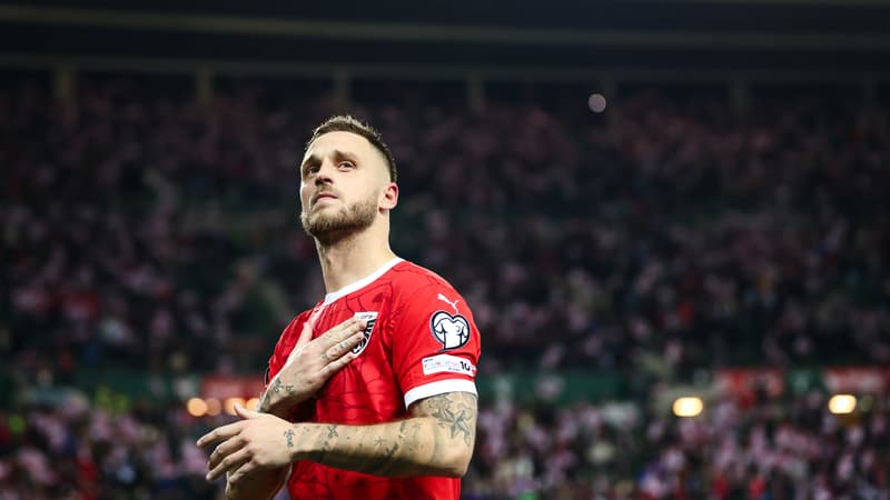 Marko Arnautovic auteur d'un quadruplé avec l'Autriche