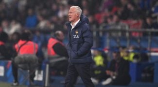 Didier Deschamps lors d’un match