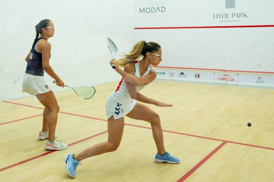Inès Guyot, joueuse du Squash 95.
