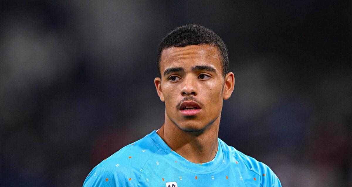 Mason Greenwood avec l'OM