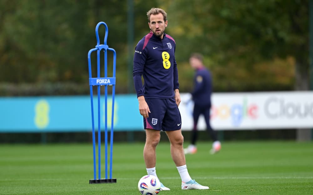 Harry Kane en entraînement