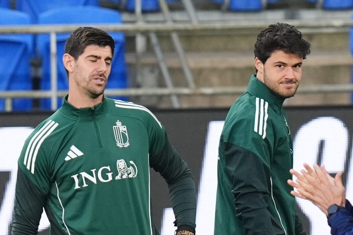 Thibaut Courtois et Senne Lammens