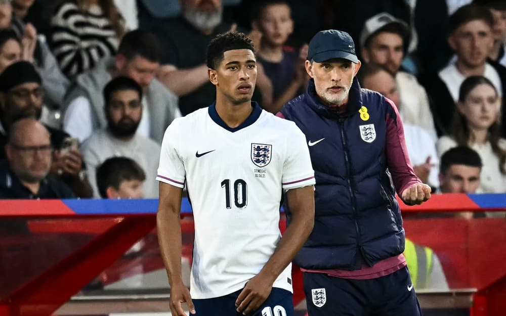 Thomas Tuchel et Jude Bellingham