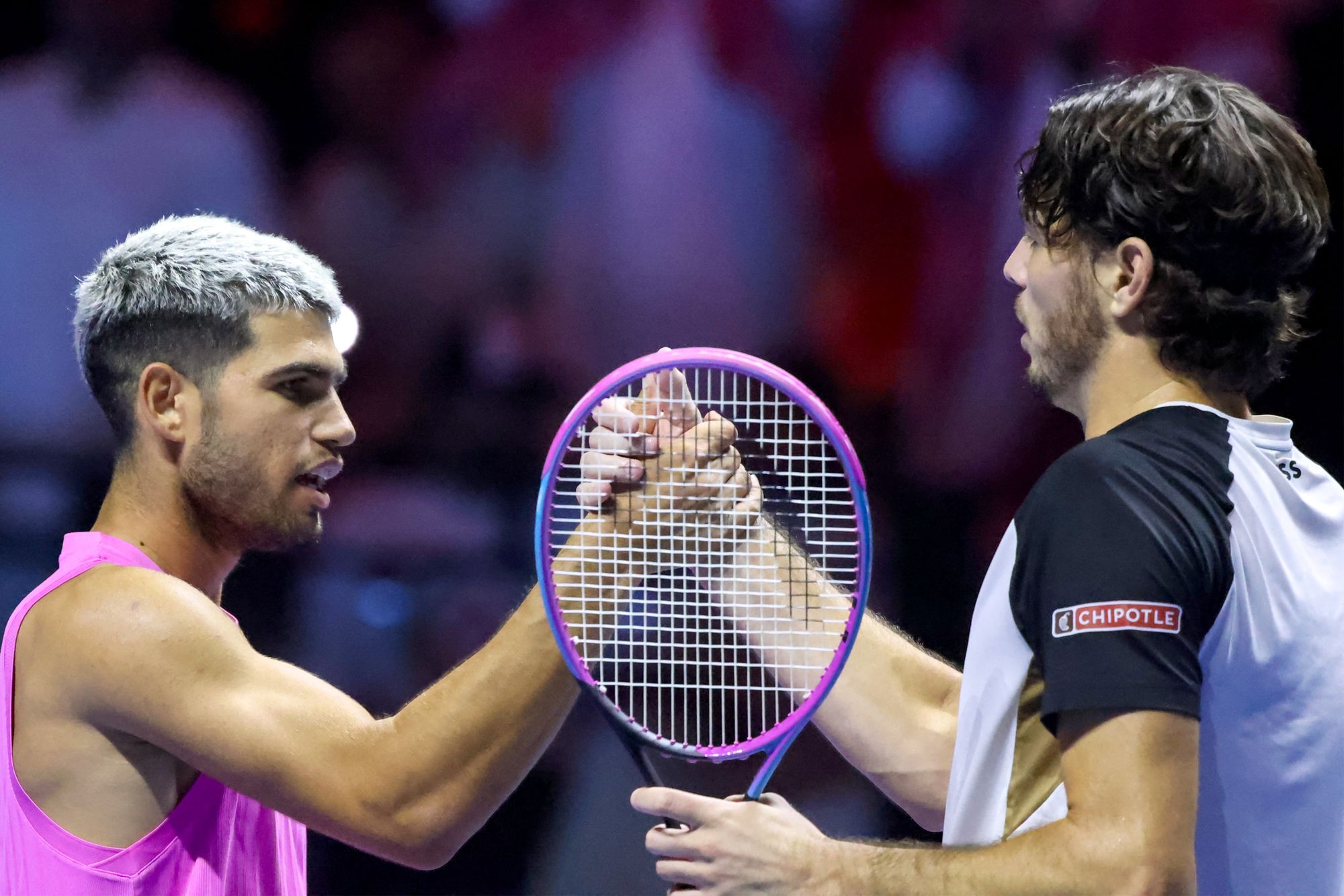 Alcaraz vainqueur de Fritz