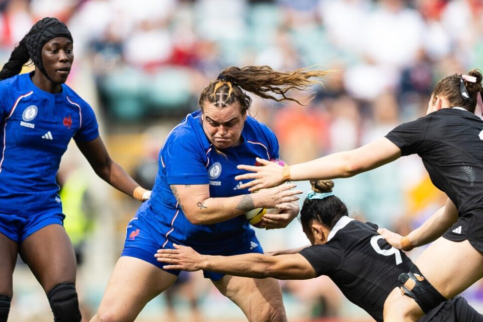 Rose Bernadou lors du match de la petite finale