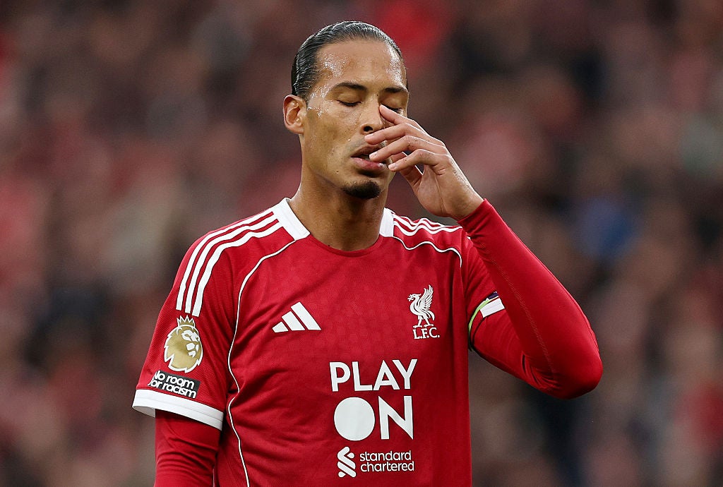 Virgil van Dijk et Liverpool pendant le match contre Manchester United