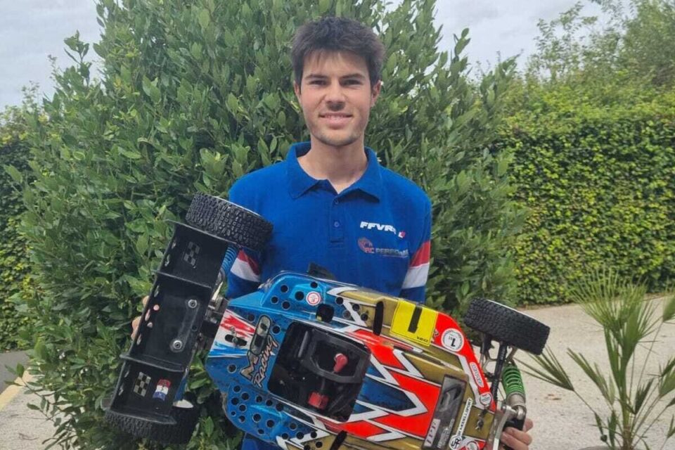 Maël Beaucher, licencié à Chanu, champion d'Europe dans sa catégorie.