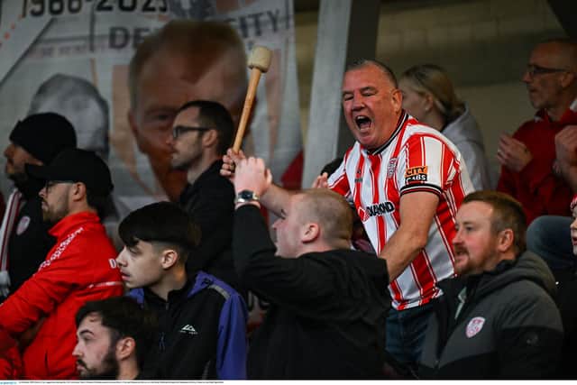 Soutiens de Derry City au Brandywell