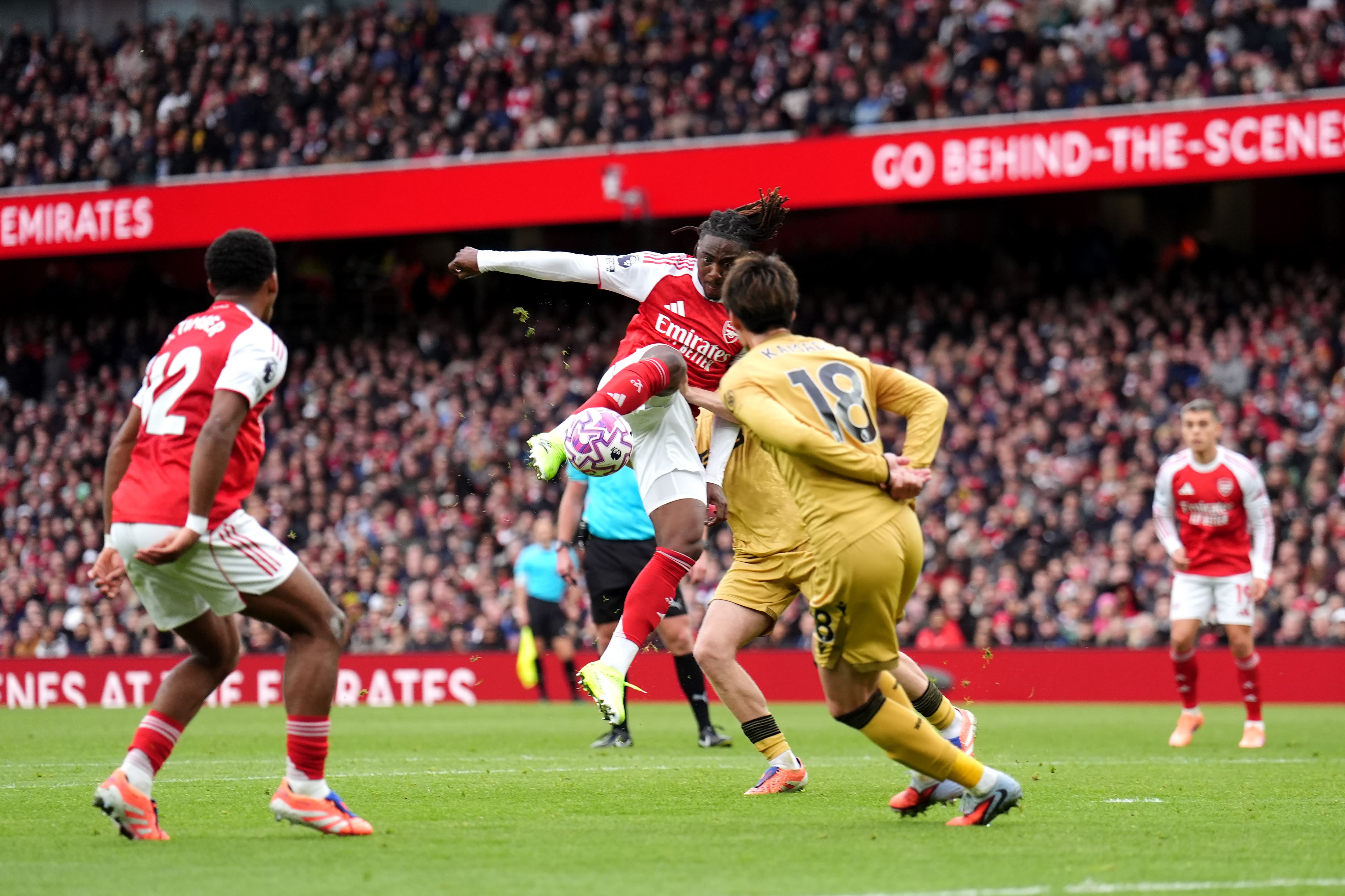 Eberechi Eze marque le but pour Arsenal contre Crystal Palace