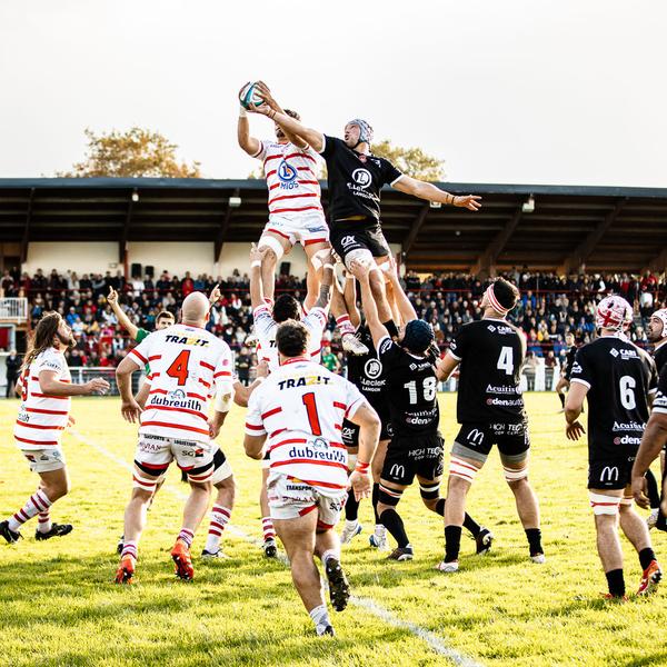 La touche salloise a été en souffrance malgré la victoire.