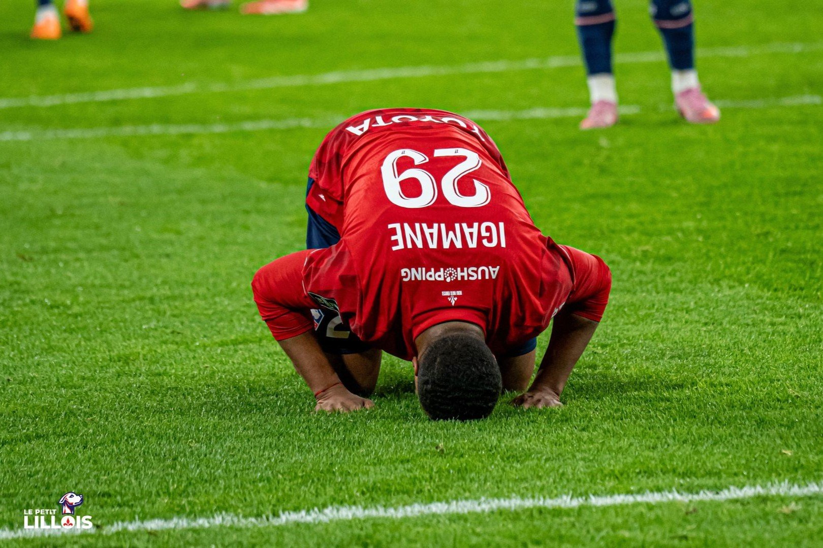 Hamza Igamane démontrant sa rapidité à la pointe