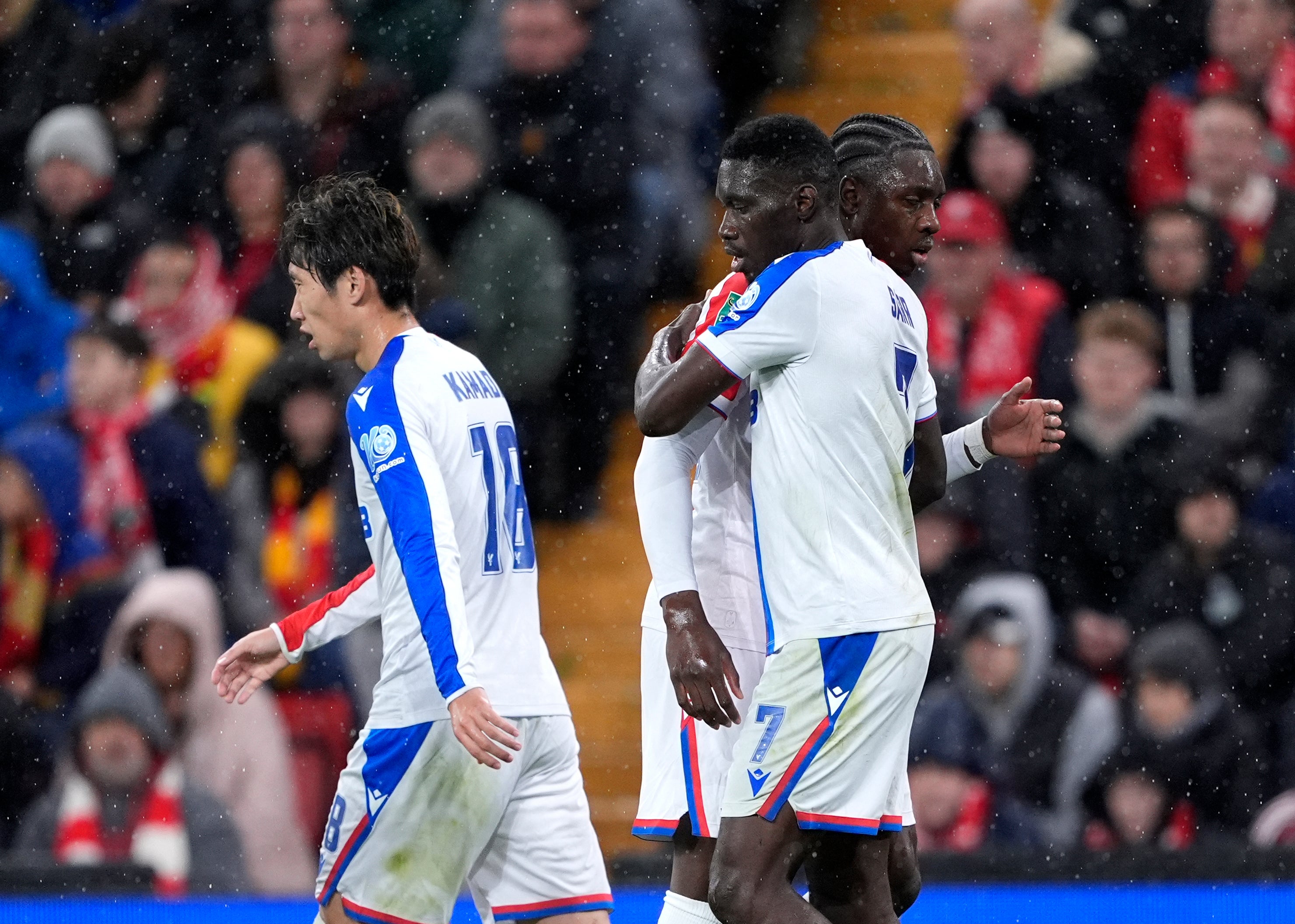 Ismaïla Sarr a inscrit son troisième but de la saison contre Liverpool