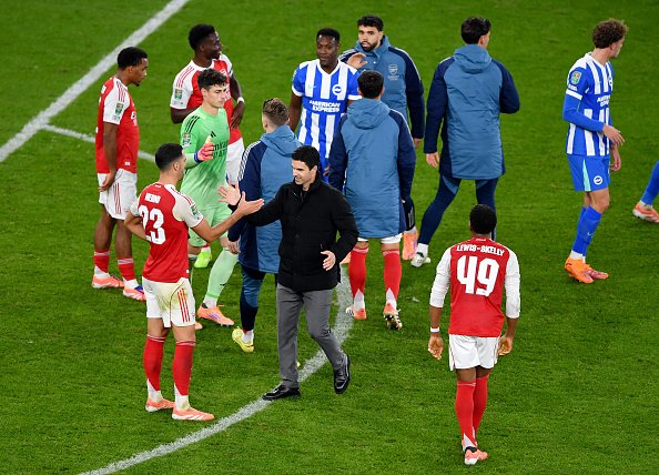 Arsenal vs Brighton - Carabao Cup