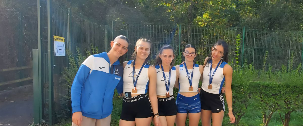 Les jeunes athlètes haut-pyrénéennes sur le podium national