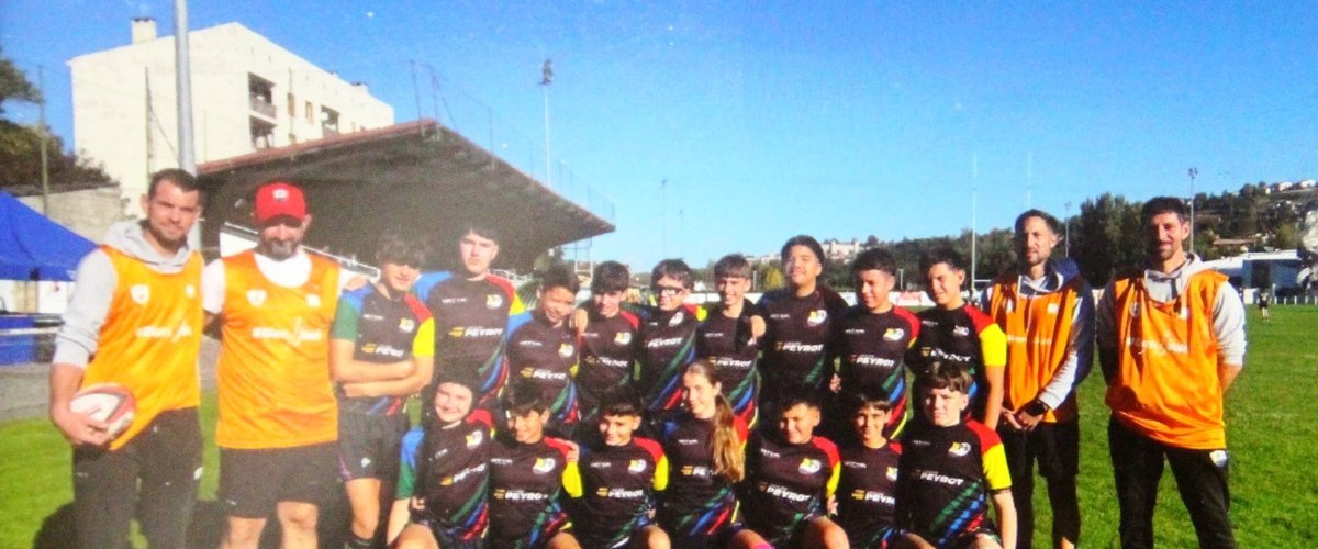 Les jeunes du Rugby Pays d’Olmes en apprentissage ce week-end