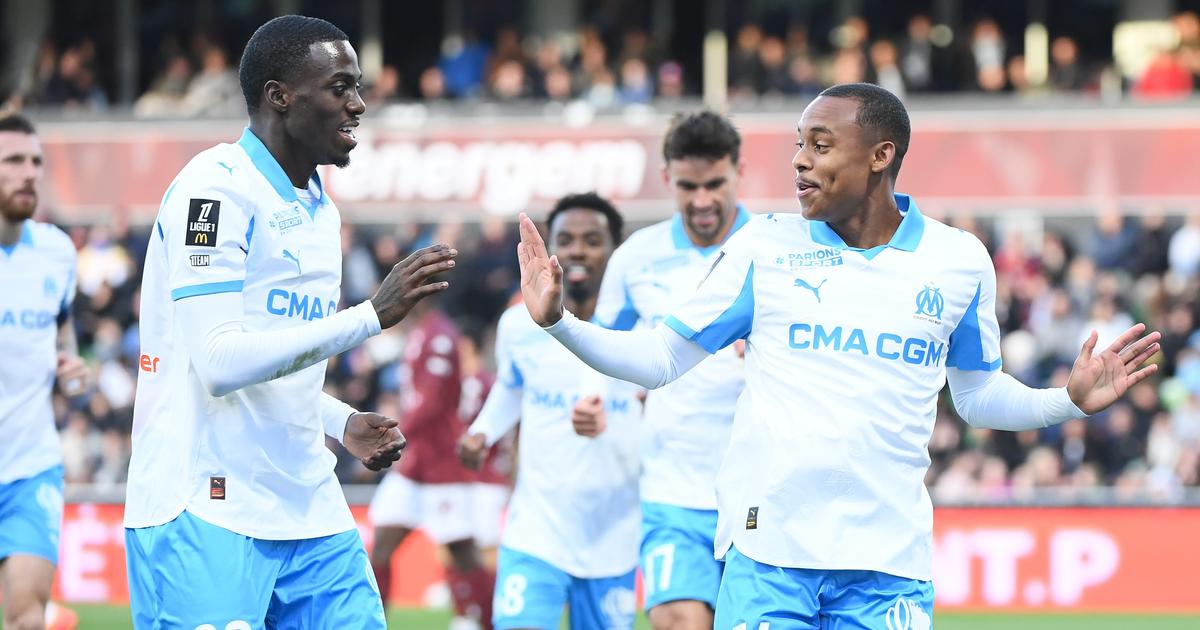 Ligue 1 : Marseille en tête après sa victoire à Metz