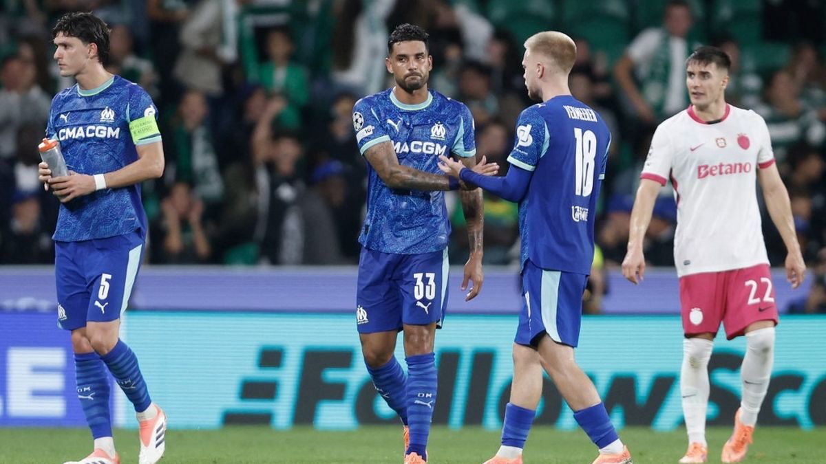 Ligue des champions : défaite de l'OM après expulsion d'Emerson