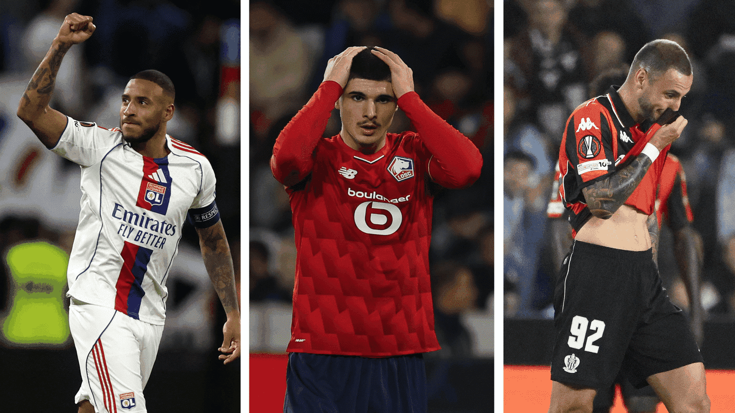 Ligue Europa : l'OL tient son rang, Lille proche du renversement