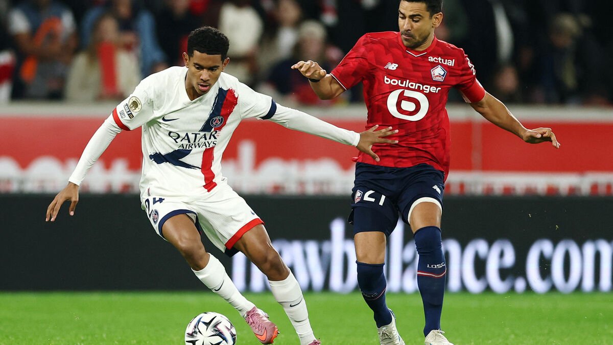 Match nul entre Lille et PSG : un duel marqué par un coup franc spectaculaire