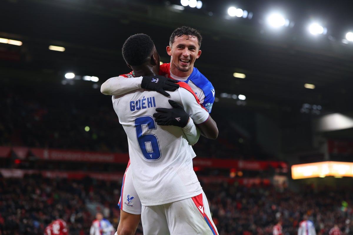 Liverpool subit une lourde défaite face à Crystal Palace en Coupe