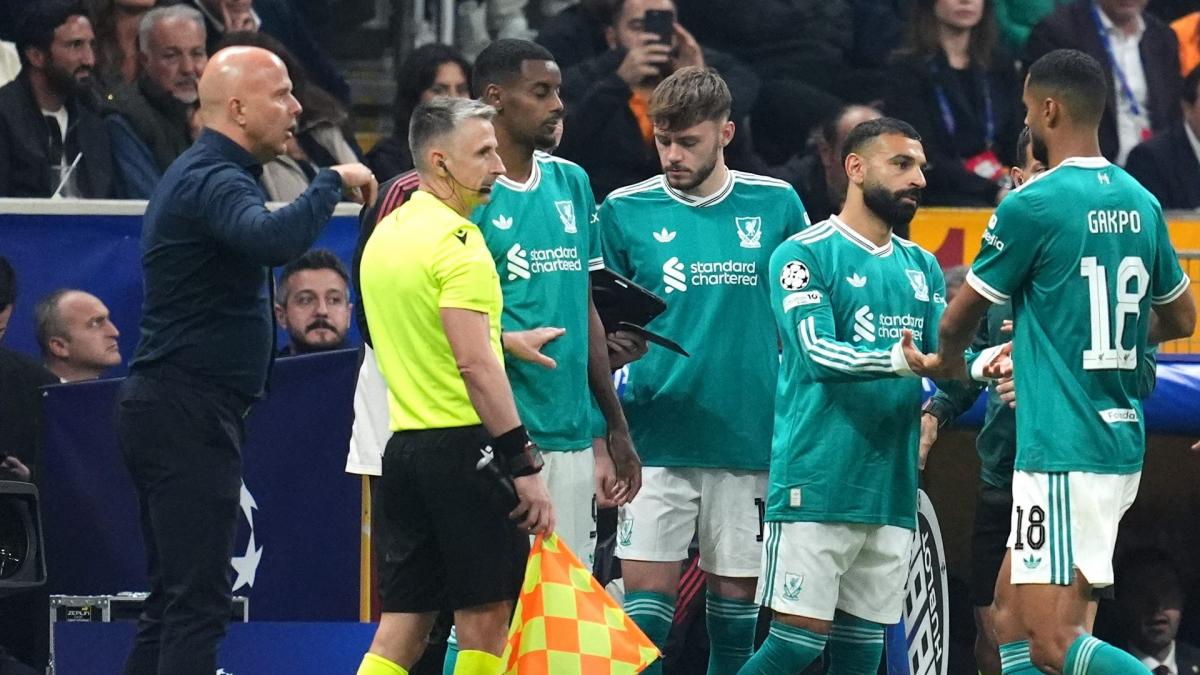 Liverpool chute sous Slot face à Galatasaray, inquiétude en Angleterre