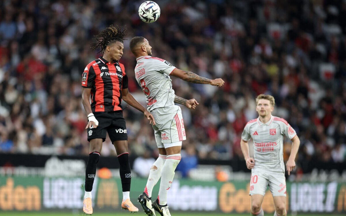 Ligue 1 : Lyon s'incline face à Nice 3-2 malgré une belle résistance
