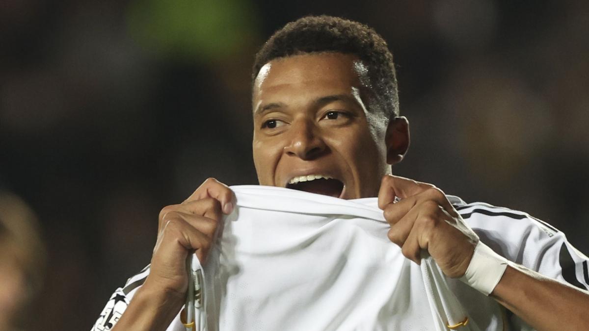 Mbappé insatisfait après son triplé face au Kairat Almaty