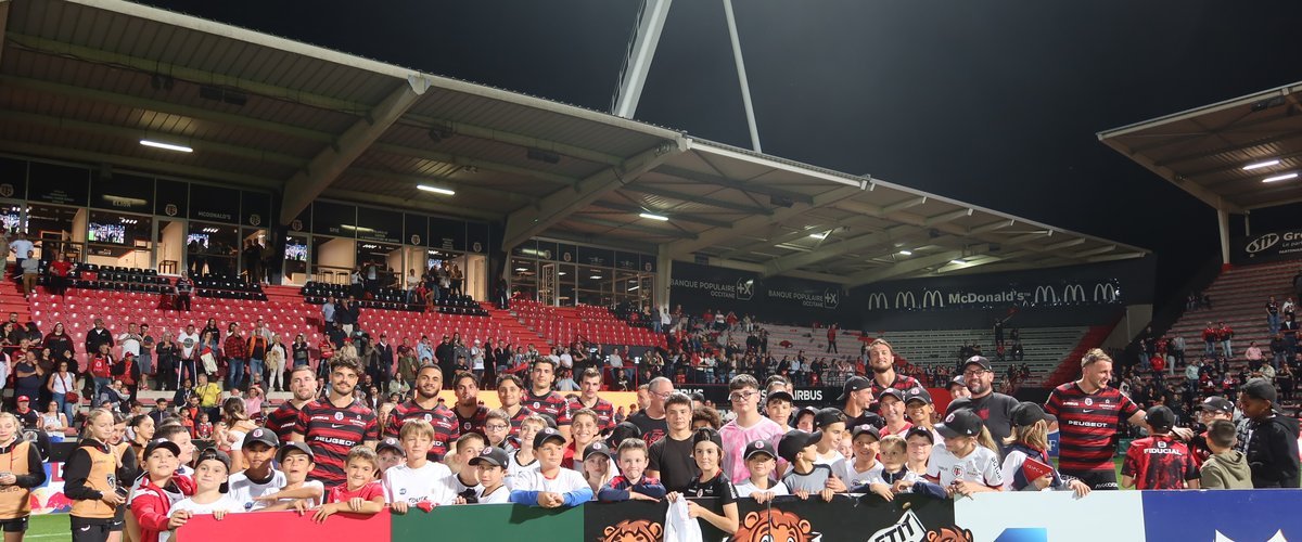 Souvenirs inoubliables pour les jeunes rugbymen de Montech à Ernest-Wallon