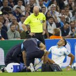 OM : Medina blessé à la cheville, absence estimée à deux mois