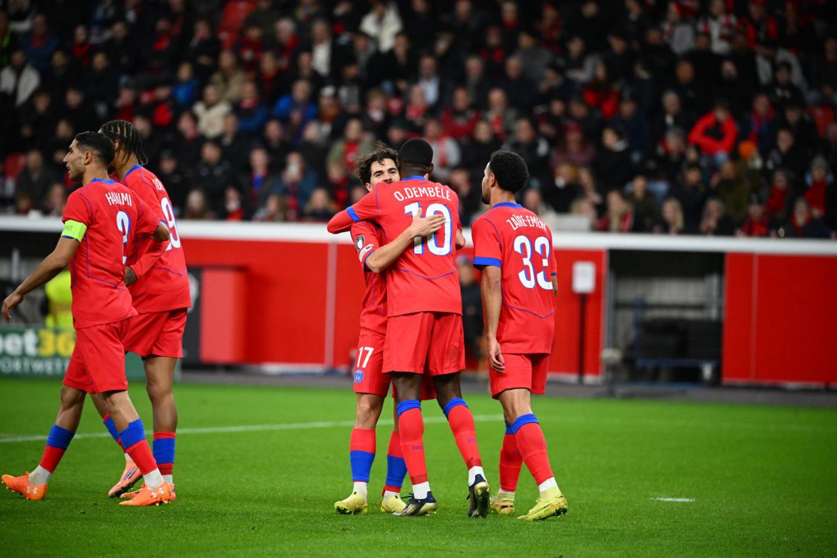 PSG écrase Leverkusen, Dembélé de retour buteur