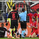 Zabarnyi expulsé, PSG battu par Leverkusen en Ligue des champions