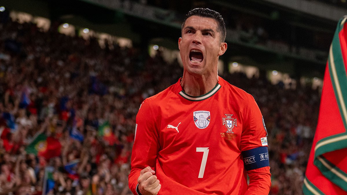 Cristiano Ronaldo établit un nouveau record mondial de buts en qualifications