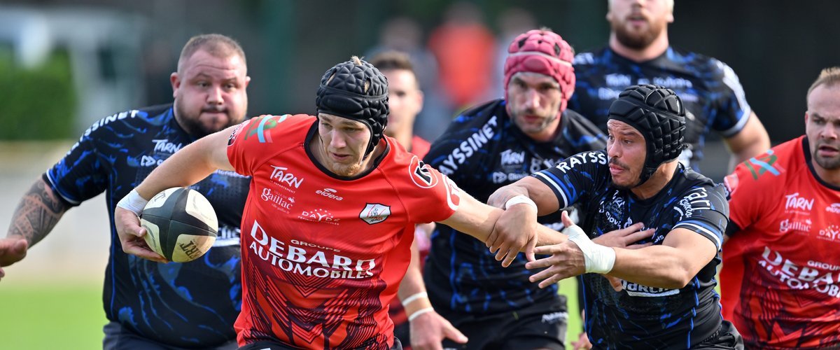 Rugby Fédérale 1 : Gaillac renverse Mazamet dans un derby passionnant