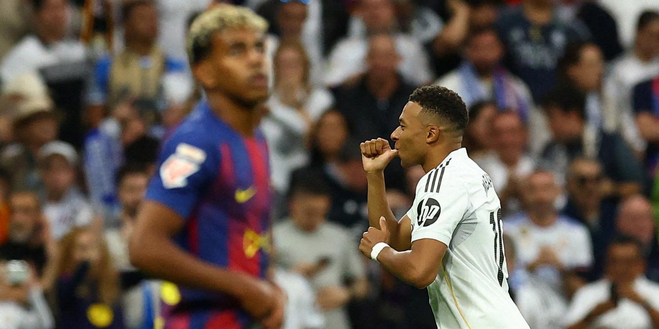 Kylian Mbappé remporte son premier Clasico avec le Real Madrid