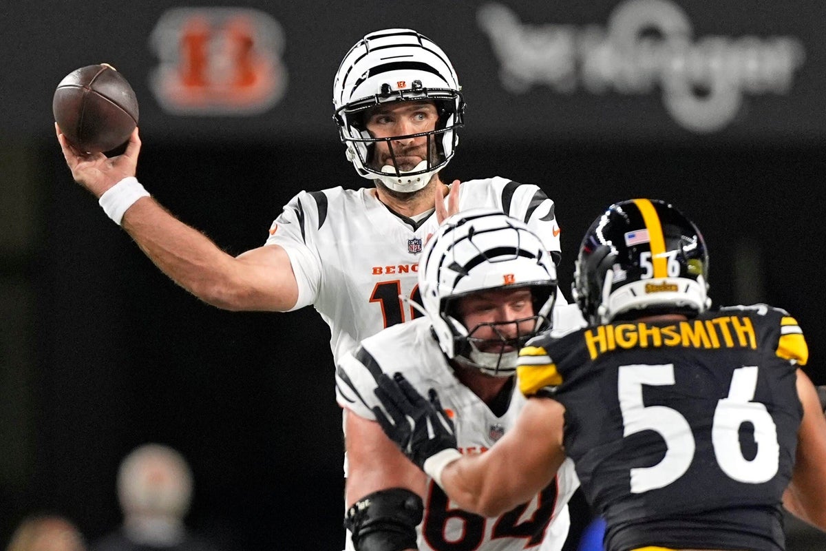 Joe Flacco mène la victoire des Bengals face aux Steelers