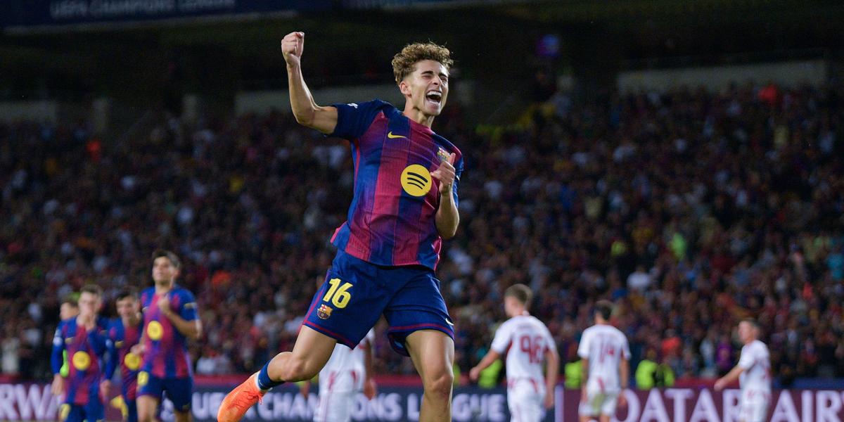 Le FC Barcelone écrase l’Olympiakos avec un triplé de Fermin Lopez