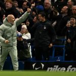 Enzo Maresca célèbre de manière passionnée après la victoire de Chelsea contre Liverpool