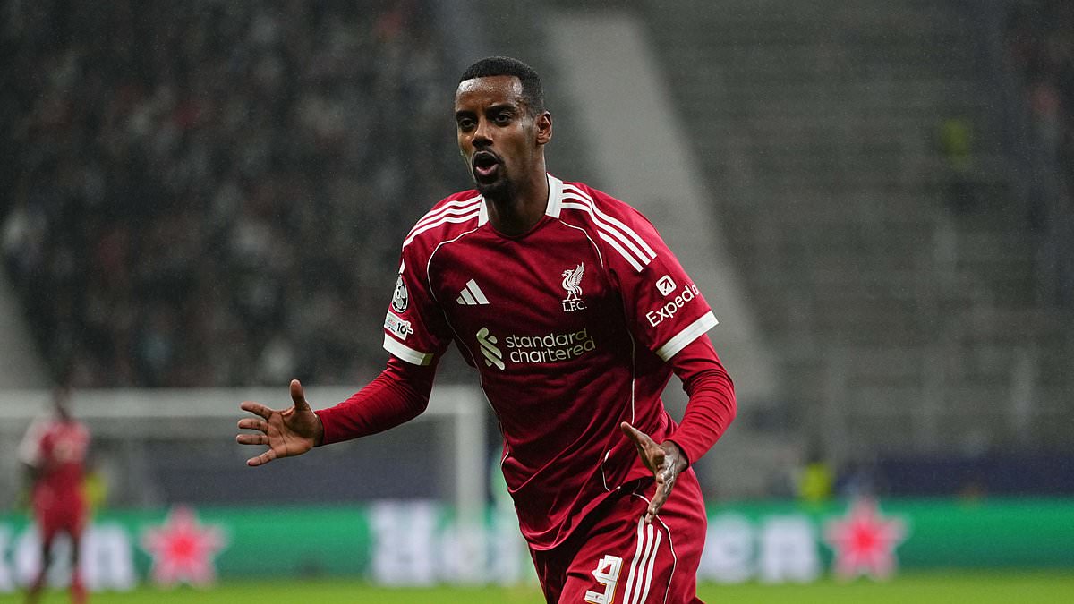 Liverpool s'impose en Ligue des Champions malgré la blessure d'Alexander Isak