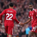 Hugo Ekitike marque son premier but en Ligue des Champions avec Liverpool