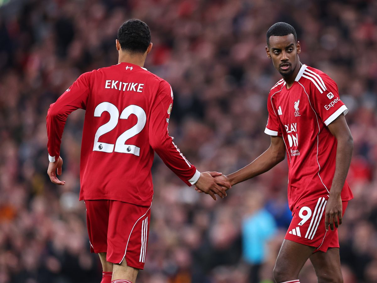 Hugo Ekitike marque son premier but en Ligue des Champions avec Liverpool