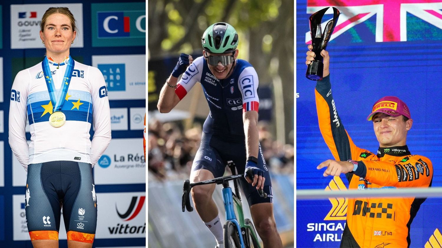 Seixas bronze derrière Pogacar: récap sport week-end complet