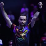 Simon Gauzy bat Félix Lebrun au WTT Champions Montpellier
