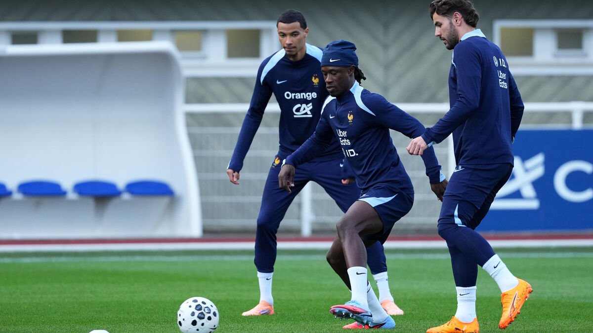 Équipe de France : Mbappé et Konaté absents à l'entraînement, Thauvin de retour