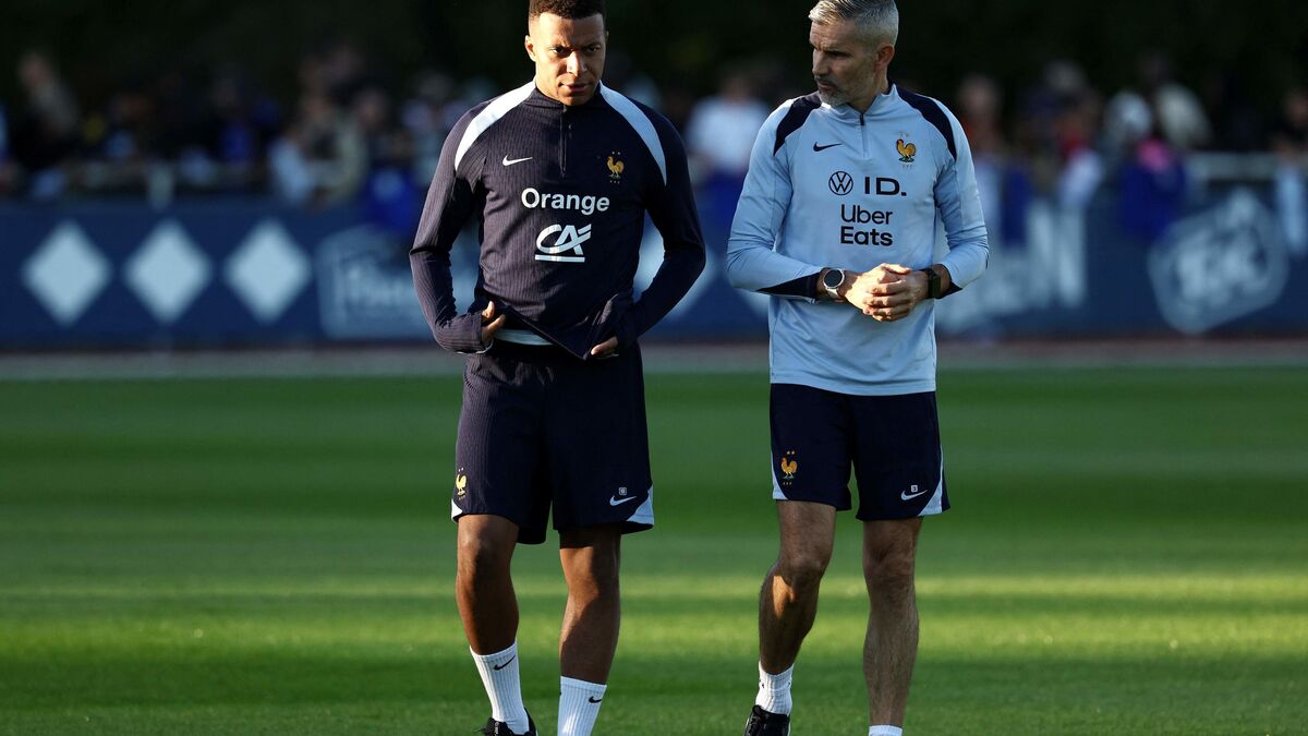 Mbappé de retour à l'entraînement avant le match contre l'Azerbaïdjan