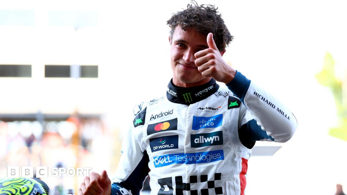 Lando Norris décroche la pole au Grand Prix de Mexico