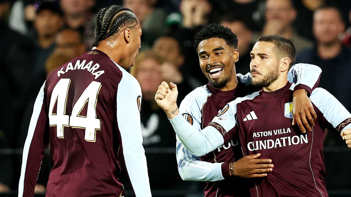 Aston Villa remporte une victoire cruciale en Europa League