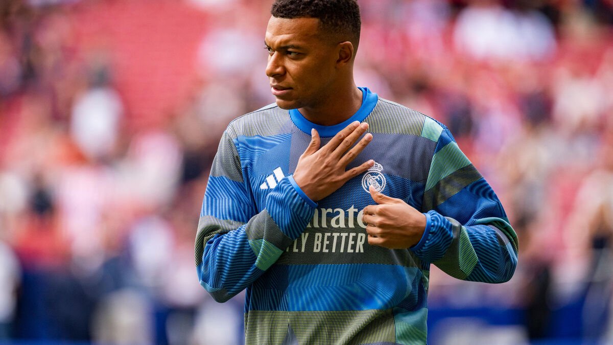 Kylian Mbappé de retour à l'entraînement du Real Madrid après sa blessure