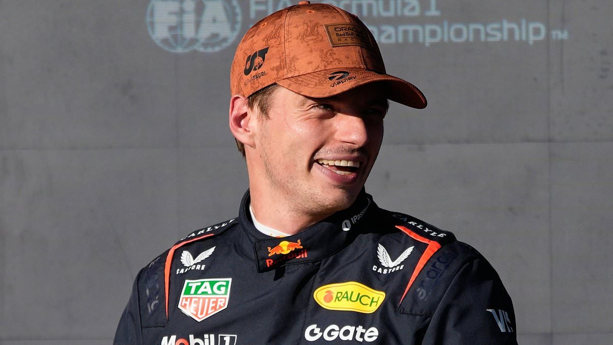 Max Verstappen décroche la pole à Austin pour le sprint F1